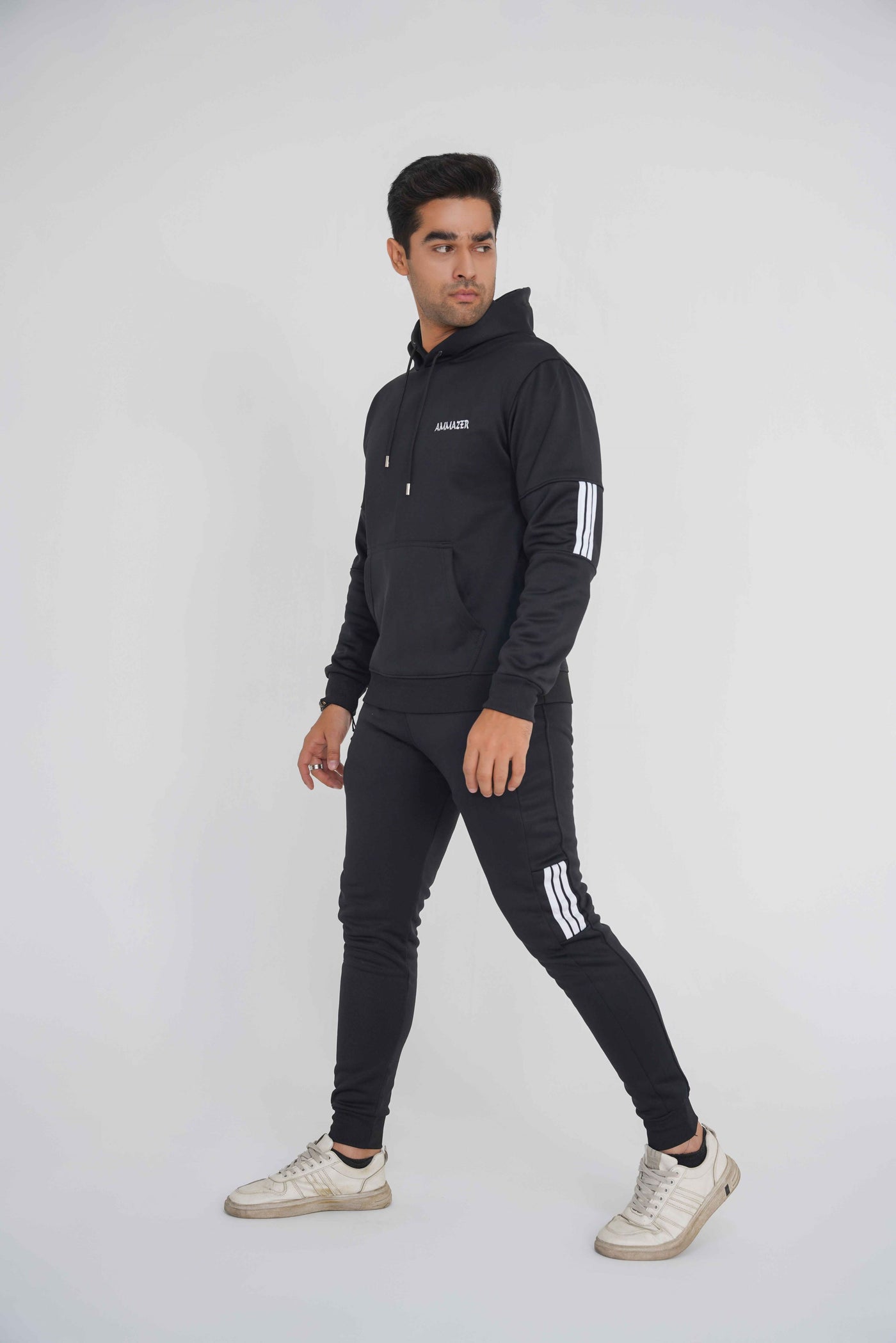 Topnotch Black Winter Tracksuit