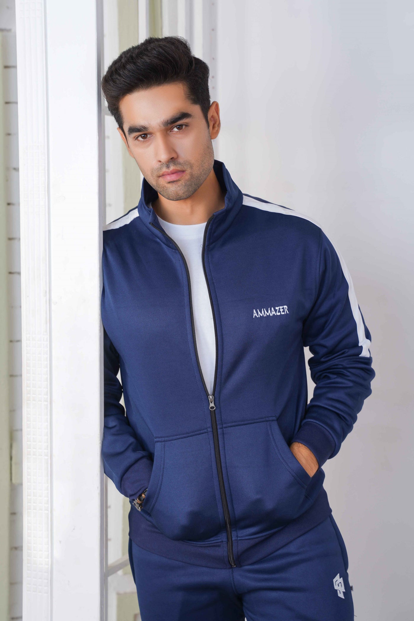 Ammazer's Navy/White Winter Tracksuit