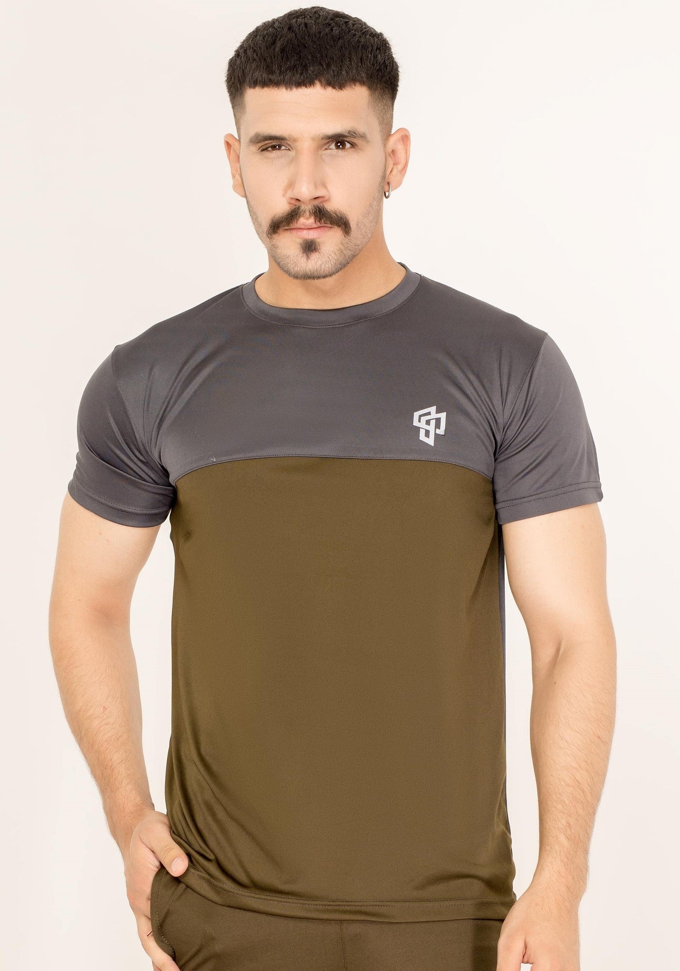 Topnotch Grey-Green Dri Fit