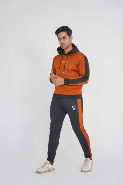 Limited Edition Copper Brown/Black Winter Tracksuit