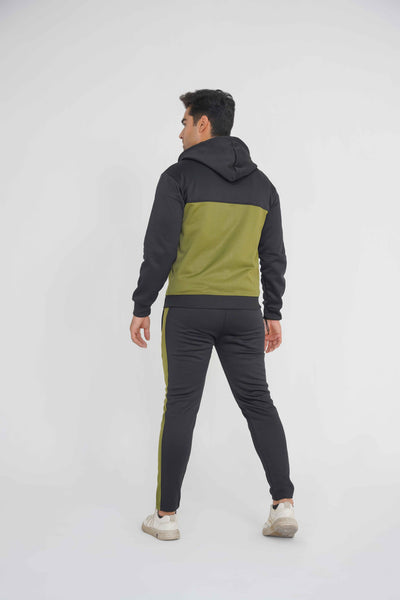 Hide & Seek Green/Black Winter Active wear