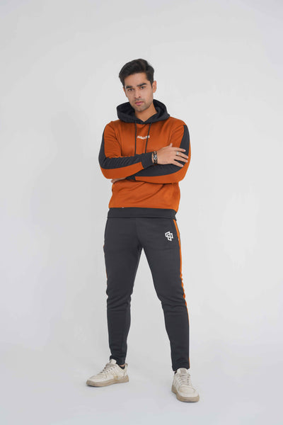 Limited Edition Copper Brown/Black Winter Tracksuit