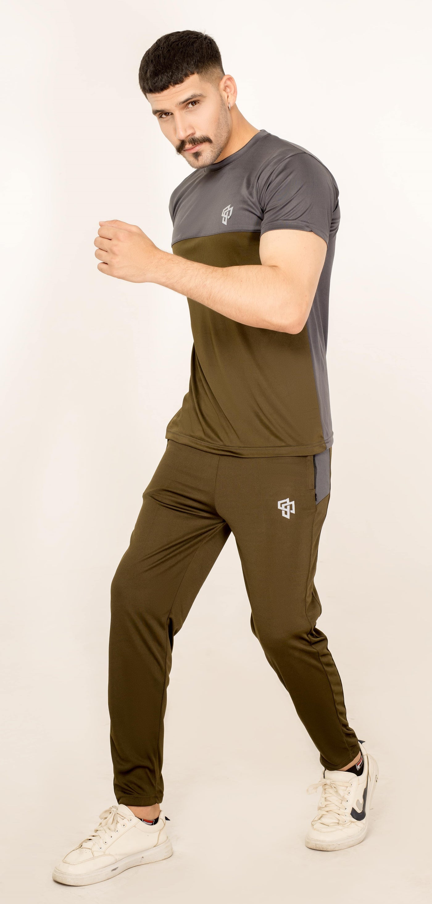 Topnotch Grey-Green Dri Fit