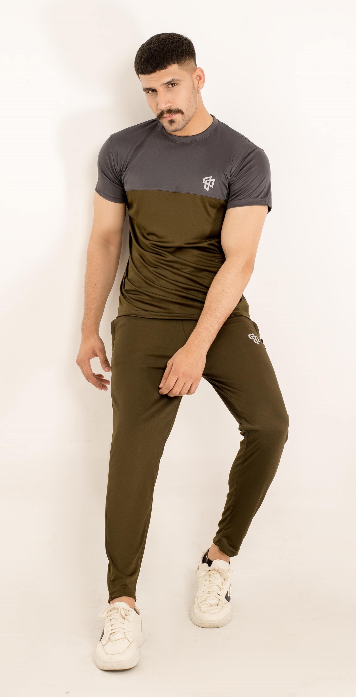 Topnotch Grey-Green Dri Fit