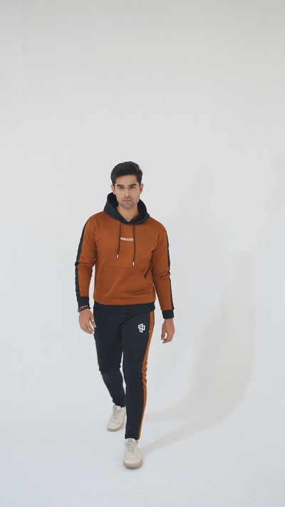 Limited Edition Copper Brown/Black Winter Tracksuit